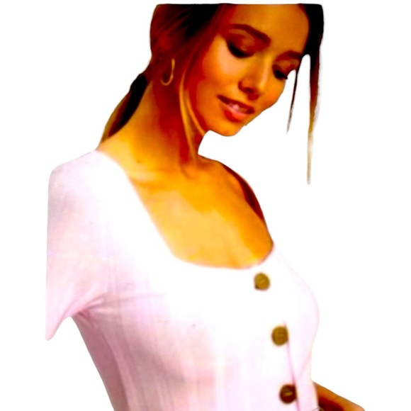 Free People Central Park Cardigan Blush Pink - Picture 2 of 8